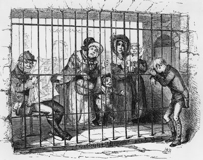 Kit en prison, illustration de 